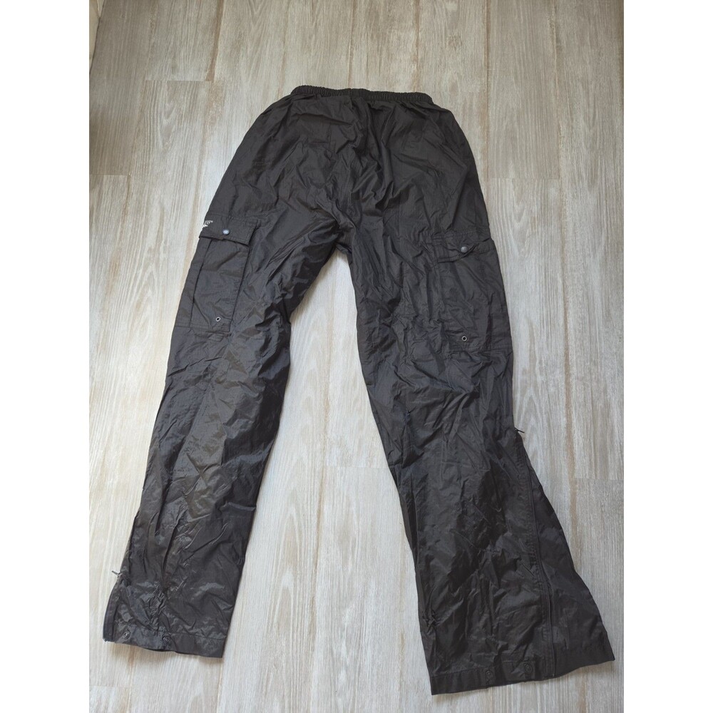 Stearns Dry Wear Black Waterproof Rain Pants Mesh Lined Outdoor Size M GUC - Picture 10 of 12